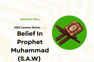 Belief In Prophet Muhammad (S.A.W)