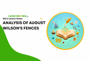 Analysis Of August Wilson's Fences