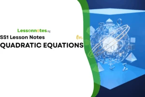 Quadratic Equations