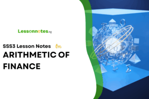 Arithmetic of Finance