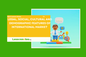 Legal, Social, Cultural and Demographic Features of International Market