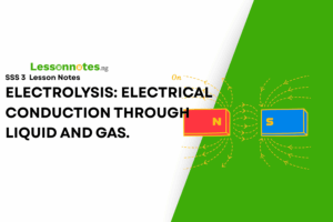Electrolysis: Electrical Conduction through Liquid, and Gases.