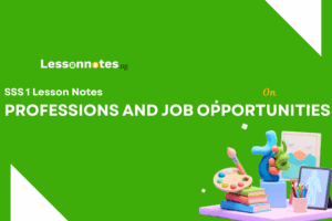 Professions And Job Opportunities