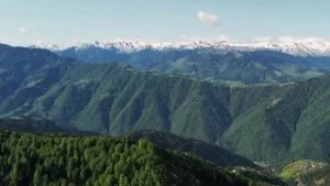 Residual mountain