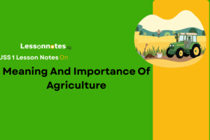 Meaning And Importance Of Agriculture