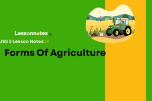 Forms Of Agriculture