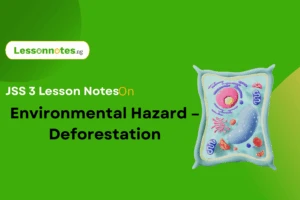 Environmental Hazard – Deforestation