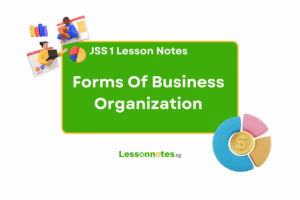 Forms Of Business Organization