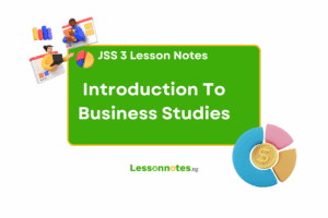 Introduction To Business Studies
