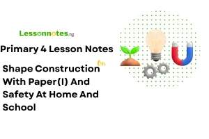 Shape Construction With Paper(I) And Safety At Home And School