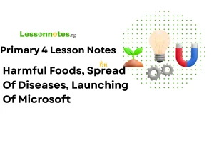 Harmful Foods, Spread Of Diseases, Launching Of Microsoft