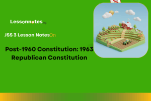 Post-1960 Constitution: 1963 Republican Constitution