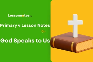 God Speaks to Us