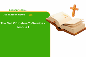 The Call Of Joshua To Service