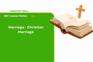 Marriage - Christian Marriage