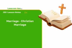 Marriage - Christian Marriage