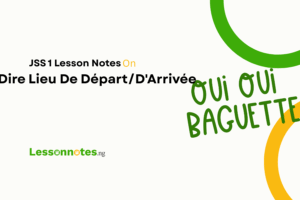 Dire Lieu De Départ/D'Arrivée