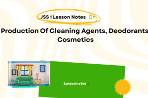 Production Of Cleaning Agents, Deodorants, Cosmetics