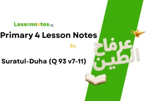 Suratul-Duha (Quran 93 vs 7-11)