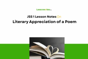 Literary Appreciation of a Poem