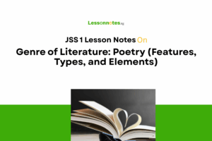 Genre of Literature: Poetry (Features, Types, and Elements)