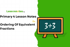 Ordering Of Equivalent Fractions