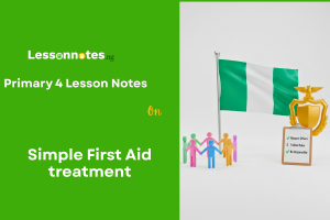 Simple First Aid treatment