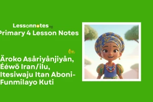 Äroko Asåriyånjiyån, Ééwö Iran/ilu, Itesiwaju Itan Aboni- Funmilayo Kuti