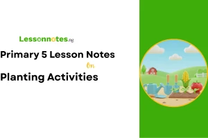 Planting Activities