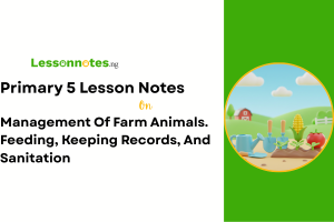 Management Of Farm Animals