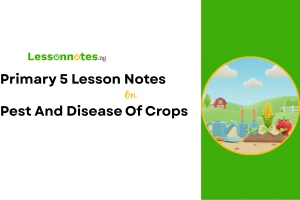 Pest And Disease Of Crops