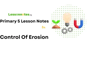Control Of Erosion