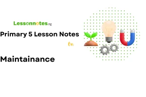Maintenance