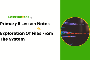 Exploration Of Files From The System