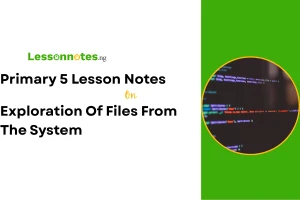 Exploration Of Files From The System