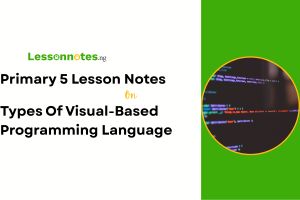 Types Of Visual-Based Programming Language