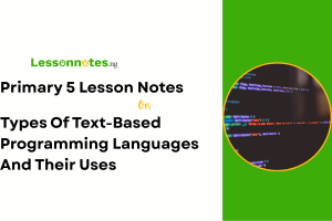 Types Of Text-Based Programming Languages And Their Uses