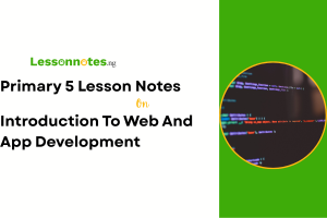 Introduction To Web And App Development