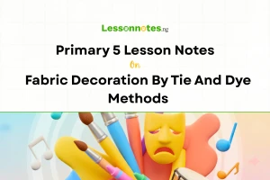 Fabric Decoration By Tie And Dye Methods