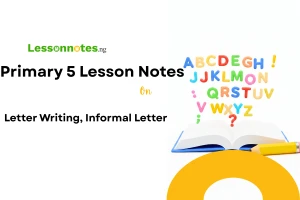 Letter Writing, Informal Letter