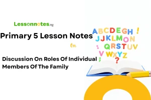 Discussion On Roles Of Individual Members Of The Family
