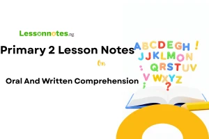 Oral And Written Comprehension