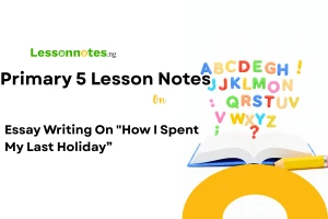 Essay Writing On "How I Spent My Last Holiday”