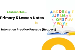 Intonation Practice Passage (Request)