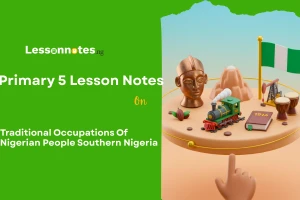 Traditional Occupations Of Nigerian People Southern Nigeria