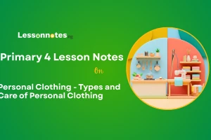 Personal Clothing-Types and Care of Personal Clothing