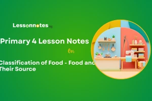 Classification of Food - Food and Their Source