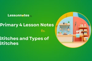Stitches and Types of Stitches