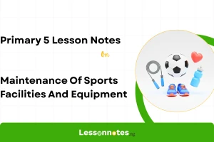 Maintenance Of Sports Facilities And Equipment