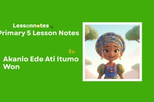 Akanlo Ede Ati Itumo Won